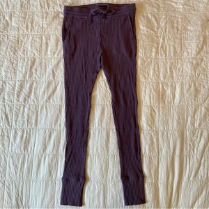 Kate Quinn NWT women’s Jogger|Purple sage|organic cotton stretchy rib